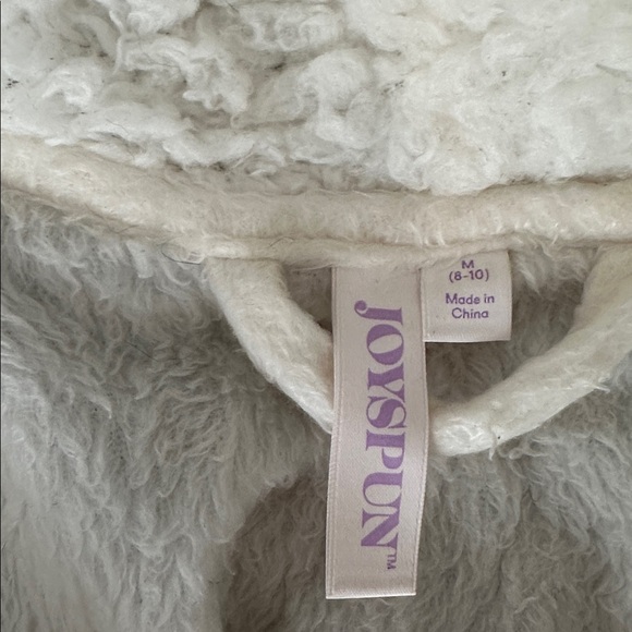 Cozy Gray Faux Fur Robe - Picture 7 of 8